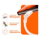 Kit 2 Cabos De IPhone Turbo Lightning Usb-c 1 Metro