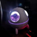 Umidificador de Ar Astronauta 220ml Luz LED Colorida Pulverizador De Névoa USB