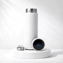 Garrafa Térmica Aço Inoxidavel Copa do Mundo Time Brasil com Medidor De Temperatura Digital 500ml