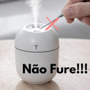 Kit Umidificador Atomizador De Ar Doméstico Portátil Umidificador De Escritório + 3 Essências