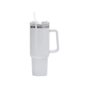 Copo garrafa Térmica Inox 1200ml Parede Dupla tampa Canudo Premium