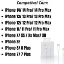 Kit 2 Cabos De IPhone Turbo Lightning Usb-c 1 Metro