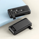 Carregador Power Bank Portátil 20000mah Universal Saida 4 Cabos